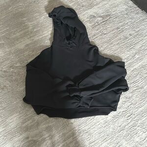 Frame charcoal grey hoodie